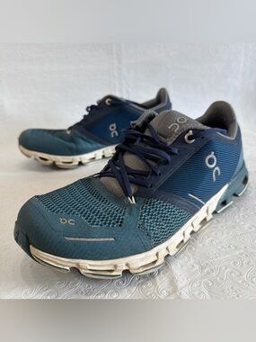 On Cloud Flyer Sneakers Shoes Athletic Running Training Blue Womens Size 9
